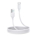 Joyroom Long-Lasting Series A9 USB-A / USB-C 3A-Kabel 1 m – weiß