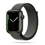 Tech-Protect Nylonarmband für Apple Watch 4/5/6/7/8/9/SE/Ultra 1/2 (42/44/45/49 mm) – Grün