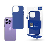 Hülle für iPhone 14 Pro aus der 3mk Matt Case Serie - blau