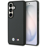 BMW M Kevlar Logo MagSafe Hülle für Samsung Galaxy S26 - Schwarz