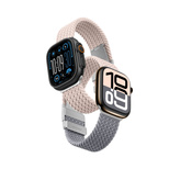AmazingThing Blend Band Apple Watch 42mm 2er-Pack - Pink-Grau/Pink
