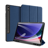 Dux Ducis Domo Samsung Galaxy Tab S9 FE Hülle mit Ständer – Blau