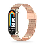 Tech-Protect MilaneseBand Strap for Xiaomi Smart Band 8 / 8 NFC - Pink