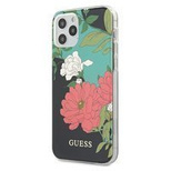 Guess GUHCP12LIMLFL01 iPhone 12 Pro Max 6.7&quot; black/black N°1 Flower Collection