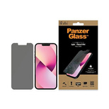 PanzerGlass Standard Super+ antibakterielles privatisierendes gehärtetes Glas für iPhone 13 mini