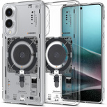 Spigen Ultra Hybrid Mag Case mit MagSafe für Samsung Galaxy S25 Edge mit Print - Transparent