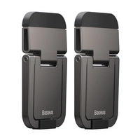 Baseus uniwersalne podstawki nóżki do laptopa (2 szt.) szary (LUZC000013)