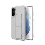 Wozinsky Kickstand Case Silikonhülle mit Ständer Samsung Galaxy S21+ 5G Hülle grau