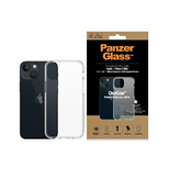 PanzerGlass ClearCase antibakterielle Hülle mit Militärzertifikat für iPhone 13 mini – transparent