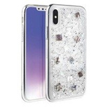 Etui UNIQ Lumence Clear na iPhone Xs Max - srebrne