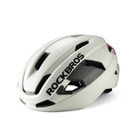 Rockbros LK-15 Carbonfaser-Fahrradhelm 58-62 cm - Hellgrau