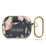 Guess GUACAPTPUBKFL03 AirPods Pro Cover blau/blau N.3 Flower Collection