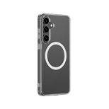 AmazingThing Minimal Mag Case mit Magnetring für Samsung Galaxy S25+ - Transparent
