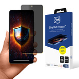 Folia prywatyzująca matowa 3mk Silky Matt Privacy na Xiaomi Redmi Note 13 4G