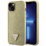 Guess GUHCP14MHDGTPD iPhone 14 Plus 6,7" Gold/Gold Hardcase Strass Dreieck