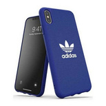 Adidas Moulded Case CANVAS iPhone Xs Max niebieski/blue 34960