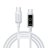 Kabel Joyroom S-A55 StarFlight 100W USB-C - USB-C 1,2m - biały
