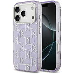 Karl Lagerfeld IML KL Monogram MagSafe Case für iPhone 17 Pro - Lila