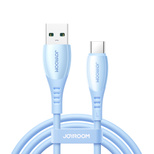 Kabel Joyroom S-A59 Vibrant Series 3A USB-A - USB-C 1,2m - niebieski