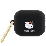 Hello Kitty Silicone 3D Kitty Head Case for AirPods Pro 2 (2022/2023) - Black