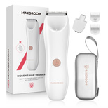 MAXGROOM M-9082 2-in-1 Damen-Körper- und Gesichtshaartrimmer – Weiß
