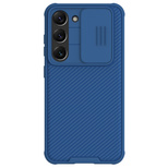 Nillkin CamShield Pro Case für Samsung Galaxy S23+, Cover mit Kameraabdeckung, blau