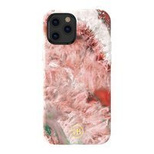 Kingxbar Agate Series case decorated printed Agate iPhone 12 mini red