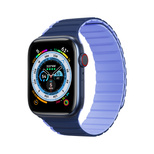 Magnetic Apple Watch SE, 9, 8, 7, 6, 5, 4, 3, 2, 1 (41, 40, 38 mm) Dux Ducis Strap (LD Version) - blue