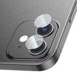 Baseus 2x 0,25 mm 9H Hartglas für Rückfahrkamera iPhone 12 / iPhone 12 mini transparent (SGAPIPH54N-JT02)