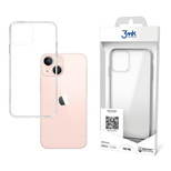 iPhone 13 mini silicone case from the 3mk Skinny Case series - transparent