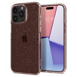 Spigen Liquid Crystal Glitter Hülle für iPhone 15 Pro Max – rosa und transparent