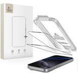Tech-Protect Quick Set+ 2er-Pack Panzerglas für iPhone 17 Pro - Schwarz