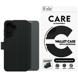 Etui CARE by PanzerGlass Feature Wallet Kickstand na Samsung Galaxy A56 5G - czarne