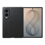 Samsung Carbon Magnet Case für Samsung Galaxy Z Fold 8, kompatibel mit MagSafe + 2 Antireflexionsfolien – Schwarz