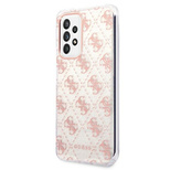 Guess GUHCA53PCU4GLPI A53 5G A536 różowy/pink hard case 4G Glitter