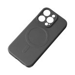Samsung Galaxy A26 5G Silikonhülle mit MagSafe - Schwarz