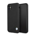 Etui BMW BMHCN61RCDPK iPhone 11 6,1" / Xr  czarny/black hardcase Leather Deboss