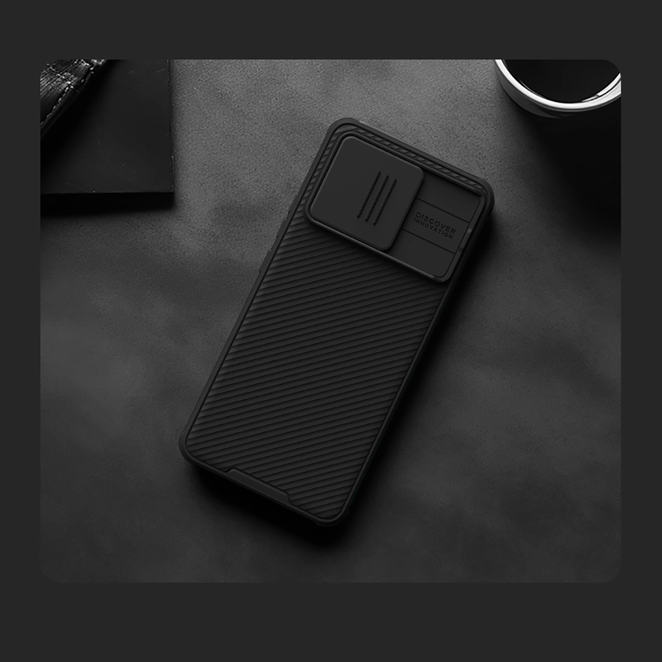 Phone in Nillkin CamShield Pro Case