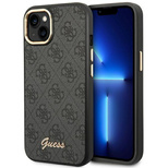 Guess GUHCP14MHG4SHK iPhone 14 Plus 6.7 &quot;black / black hard case 4G Vintage Gold Logo