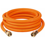 Hose for connecting a gas cylinder, 2 x G3/8&quot;L connectors - 20m