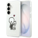 Karl Lagerfeld IML Karl&amp;Choupette MagSafe Hülle für Samsung Galaxy S26 - Transparent