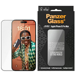 PanzerGlass Ceramic Protection Keramikglas für iPhone 15 Pro Max mit Positionierer