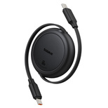 Baseus Free2Pull 60W USB-C Einziehbares Kabel – USB-C 1 m – Schwarz