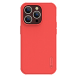 Nillkin Super Frosted Shield Pro Hülle für iPhone 14 Pro Rückseite rot