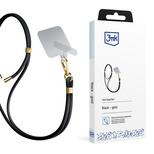 3mk EasyClip Smartphone-Lanyard – Schwarz