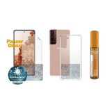 PanzerGlass protection set for Samsung Galaxy S21+ TPU foil + ClearCase + cleaning liquid 30ml