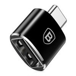 Baseus Mini USB-A auf USB-C OTG-Adapter – Schwarz