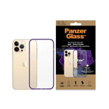 Etui PanzerGlass ClearCase antybakteryjne z certyfikatem Military Grade na iPhone 13 Pro Max - przezroczysto-fioletowe