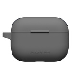 AmazingThing Omni Case für AirPods Pro 2, Silikonhülle, Schwarz