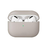 Etui Uniq Lino na AirPods Pro - beżowe